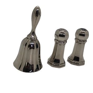 Salt & Pepper Shaker with Dinner Bell
